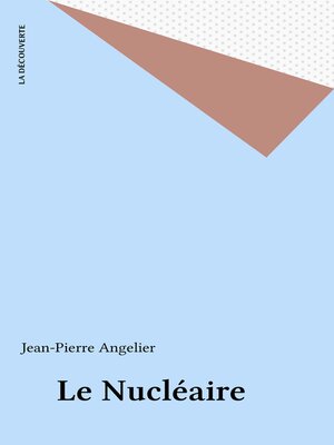cover image of Le Nucléaire